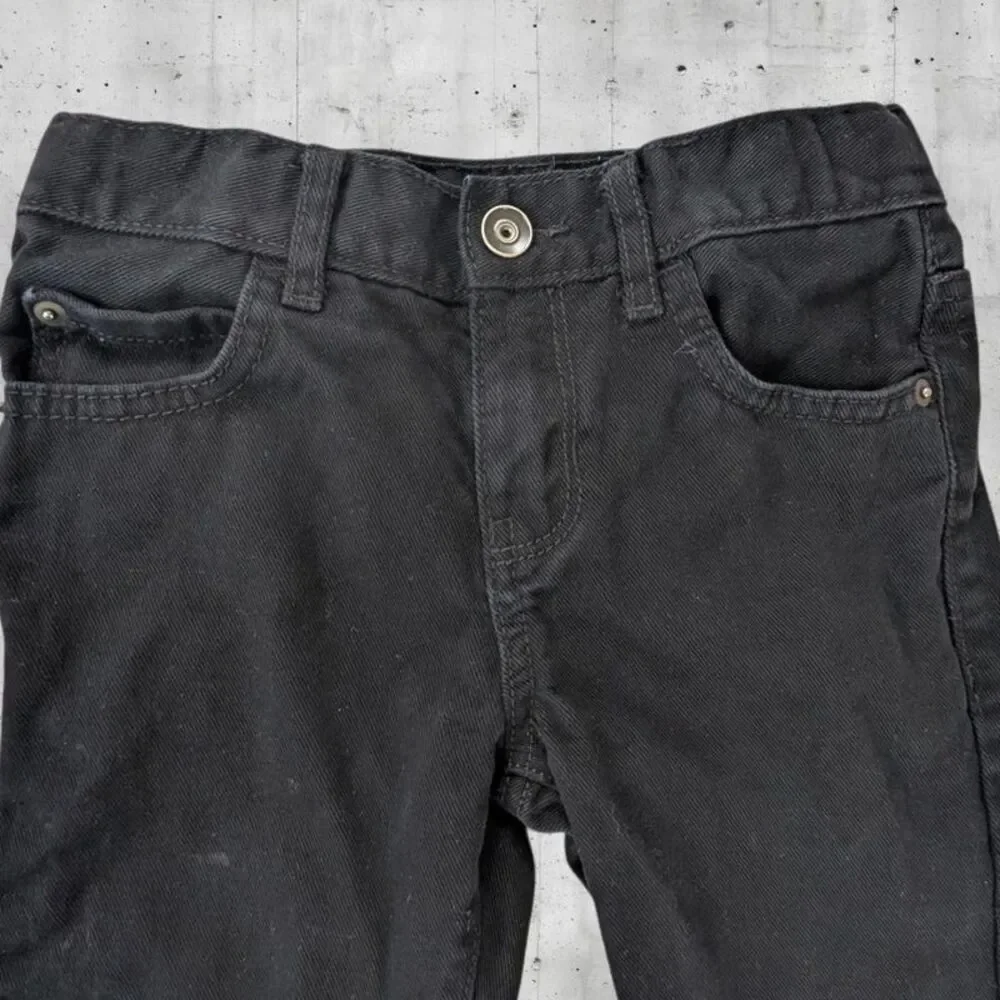 The Children's Place Boys Black Skinny Jeans Pants Size 7